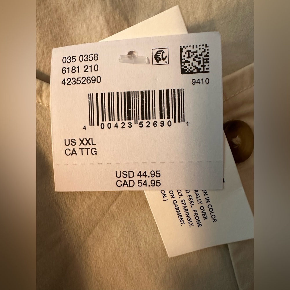 American Eagle Button Down Scalloped Sleeveless B… - image 5